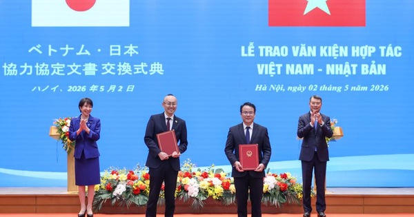 Việt Nam và Nhật Bản ký 6 văn kiện hợp tác về nông nghiệp, hạ tầng, chuyển đổi số, dữ liệu vệ tinh và carbon thấp