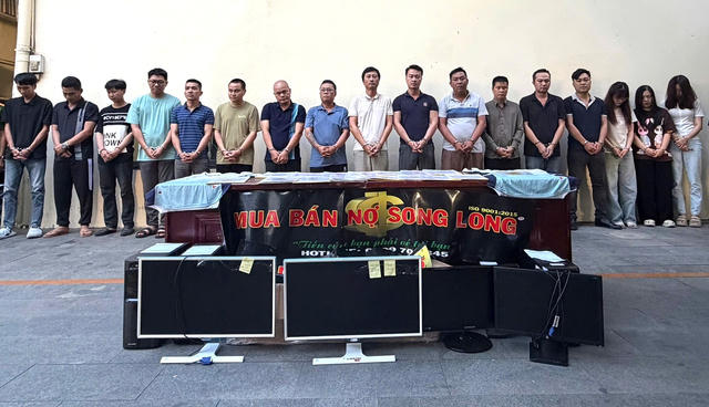 Triệt phá đường dây đòi nợ kiểu “xã hội đen” núp bóng doanh nghiệp