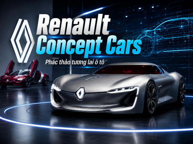 Renault Concept Cars: Hé lộ những ý tưởng làm thay đổi tương lai ô tô