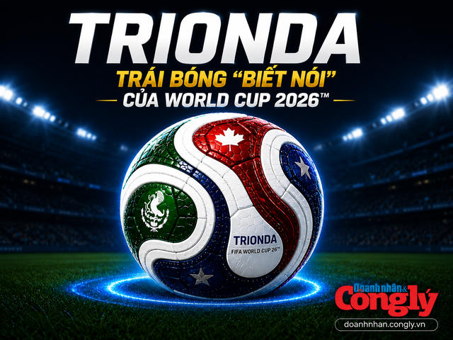 [INFOGRAPHIC] Trionda - Trái bóng "biết nói" của World Cup 2026