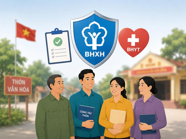 Chế độ bảo hiểm đối với người hoạt động không chuyên trách ở thôn, tổ dân phố