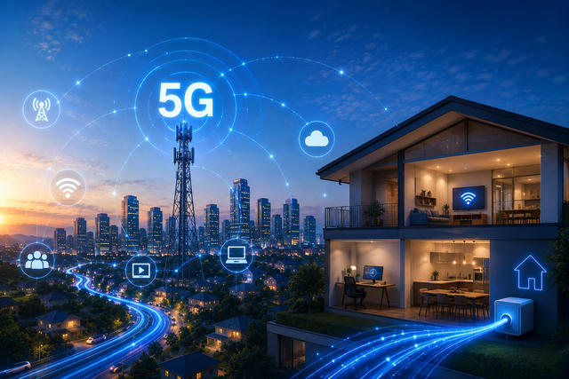 5G phủ sóng 99% dân số, Internet cáp quang đến mọi hộ gia đình