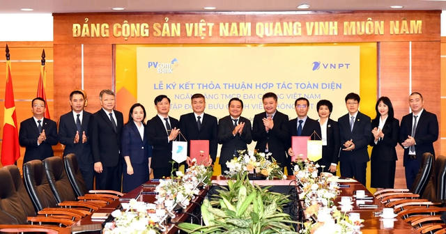 PVcomBank bắt tay VNPT phát triển tài chính số và thanh toán số