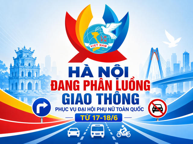 [INFOGRAPHIC] Những tuyến đường Hà Nội phân luồng trong hai ngày 17-18/6