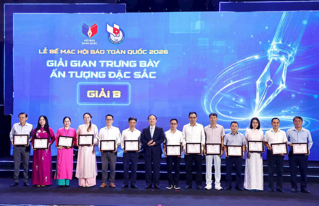 Báo Công lý đạt giải B tại Hội Báo toàn quốc 2026 Báo Công lý đạt giải B tại Hội Báo toàn quốc 2026