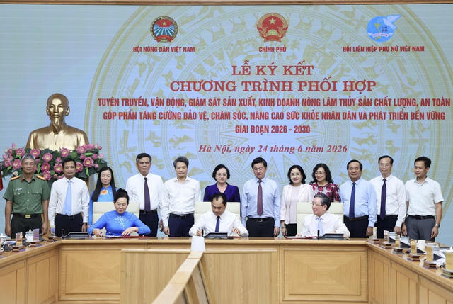 Tăng cường giám sát sản xuất nông sản an toàn giai đoạn 2026-2030