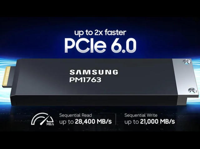 Samsung sản xuất hàng loạt SSD PCIe 6.0 cho nền tảng AI mới của Nvidia