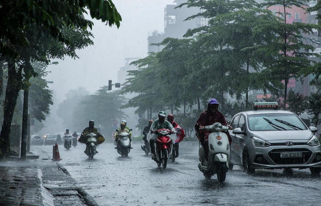 Thời tiết ngày 20/8: Cảnh báo áp thấp nhiệt đới, Bắc bộ và Bắc Trung bộ mưa lớn