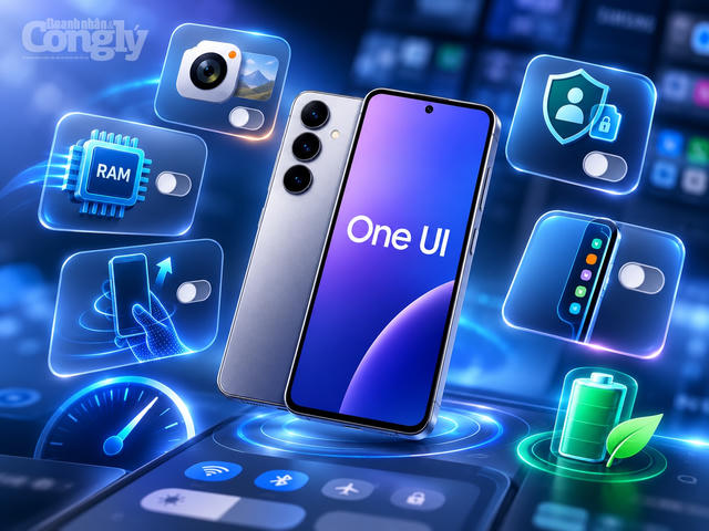 [INFOGRAPHIC] 5 tính năng One UI nên tắt để điện thoại Galaxy chạy mượt hơn