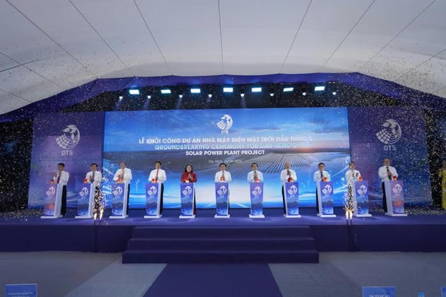 Khởi công Nhà máy điện mặt trời Dầu Tiếng 5 công suất 450 MW