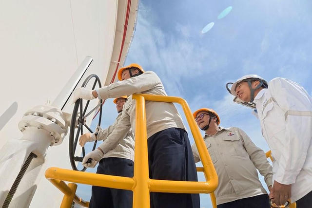 Lọc dầu Dung Quất tăng sức chứa dầu thô thêm 12,5%