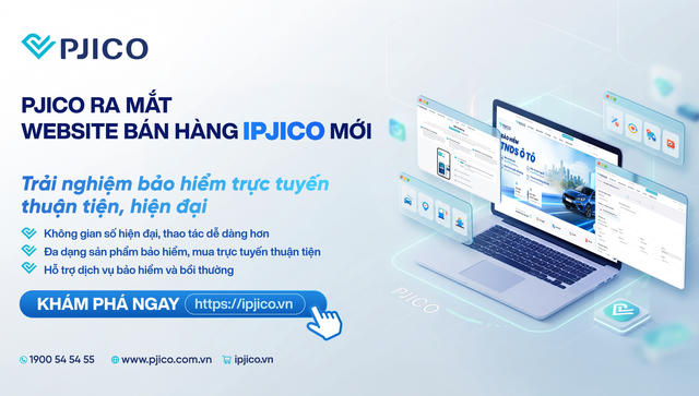PJICO ra mắt website bán hàng iPJICO mới - Trải nghiệm bảo hiểm trực tuyến thuận tiện, hiện đại