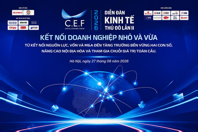 Doanh nghiệp nhỏ và vừa Hà Nội sẵn sàng kết nối tại CEF II 2026