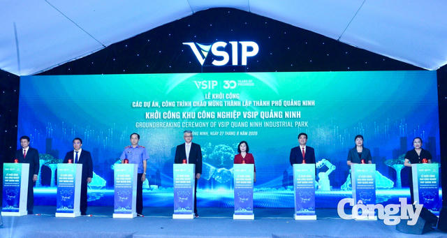 Khởi công Khu công nghiệp VSIP Quảng Ninh hơn 5.800 tỷ đồng