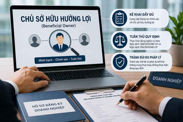 Thay đổi tiêu chí chủ sở hữu hưởng lợi: Doanh nghiệp nào phải cập nhật thông tin?