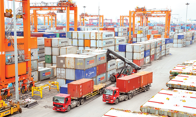 Xuất nhập khẩu hàng hoá đạt mức cao nhất trong 8 tháng từ trước đến nay