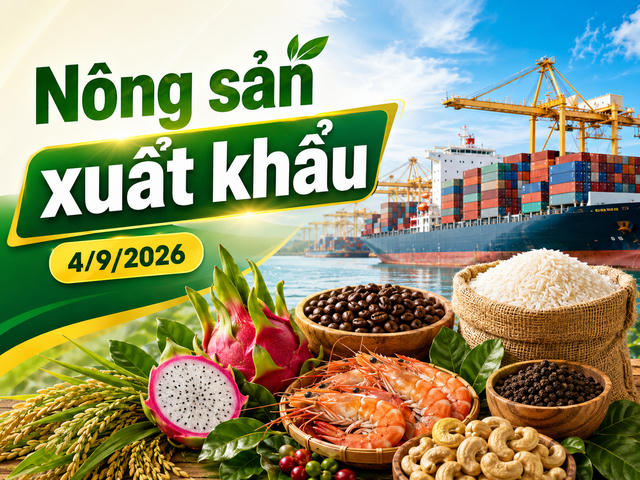 Nông sản xuất khẩu 4/9: Rau quả vượt cà phê, cán mốc 6,02 tỷ USD