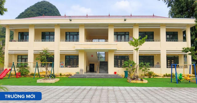 Bảo Việt đồng hành cải thiện điều kiện học tập cho trẻ em vùng biên