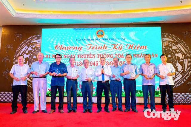 TAND tỉnh Khánh Hòa kỷ niệm 81 năm Ngày truyền thống TAND