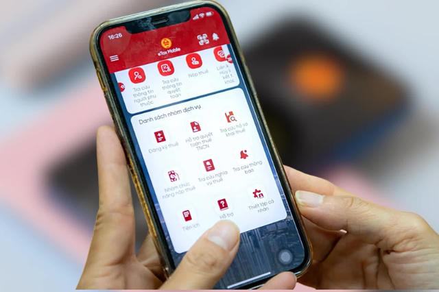 eTax Mobile bổ sung Chatbot AI hỗ trợ kê khai thuế hộ kinh doanh