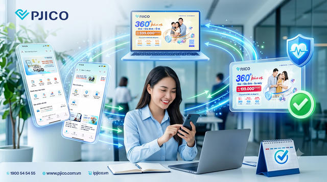 Công nghệ nâng tầm trải nghiệm bảo hiểm tại PJICO