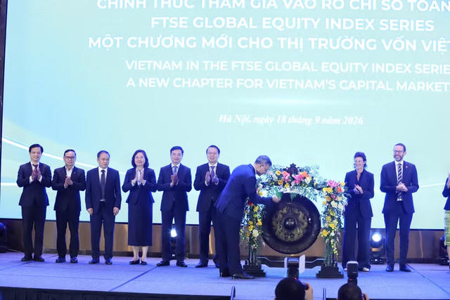 Việt Nam chính thức gia nhập nhóm thị trường mới nổi thứ cấp của FTSE Russell