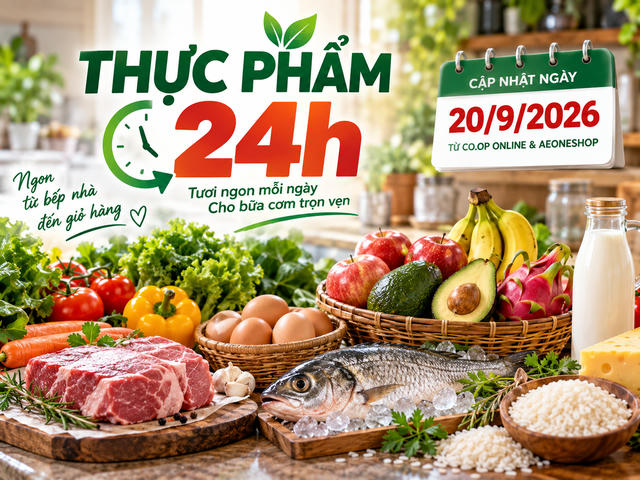 Thực phẩm 24h ngày 20/9: Cá, trứng đồng loạt giảm giá, bơ sáp giảm tới 67%