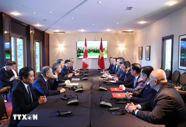 Tổng Bí thư, Chủ tịch nước Tô Lâm tiếp một số doanh nghiệp, tập đoàn tại Canada Tổng Bí thư, Chủ tịch nước Tô Lâm tiếp một số doanh nghiệp, tập đoàn tại Canada