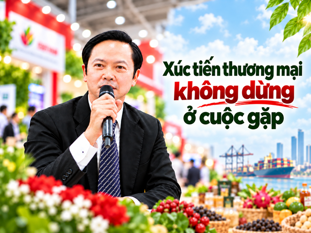 Xúc tiến thương mại không thể kết thúc khi hội chợ khép lại