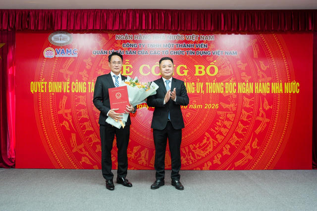 VAMC có tân Phó Tổng giám đốc VAMC có tân Phó Tổng giám đốc