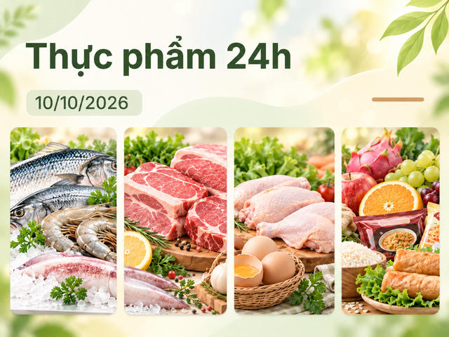Thực phẩm 24h ngày 10/10: Cá ngừ bò giảm 20%, thịt heo xay và nhiều loại gạo khuyến mại