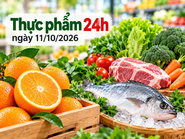 Thực phẩm 24h ngày 11/10: Cam Úc giảm 50%, cá chim trắng còn 160.000 đồng/kg Thực phẩm 24h ngày 11/10: Cam Úc giảm 50%, cá chim trắng còn 160.000 đồng/kg