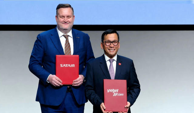 Vietjet và Satair hợp tác phát triển chuỗi cung ứng hàng không tại Việt Nam