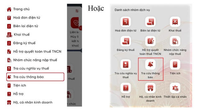 Hướng dẫn tra cứu thông tin tạm hoãn xuất cảnh do nợ thuế trên eTax Mobile